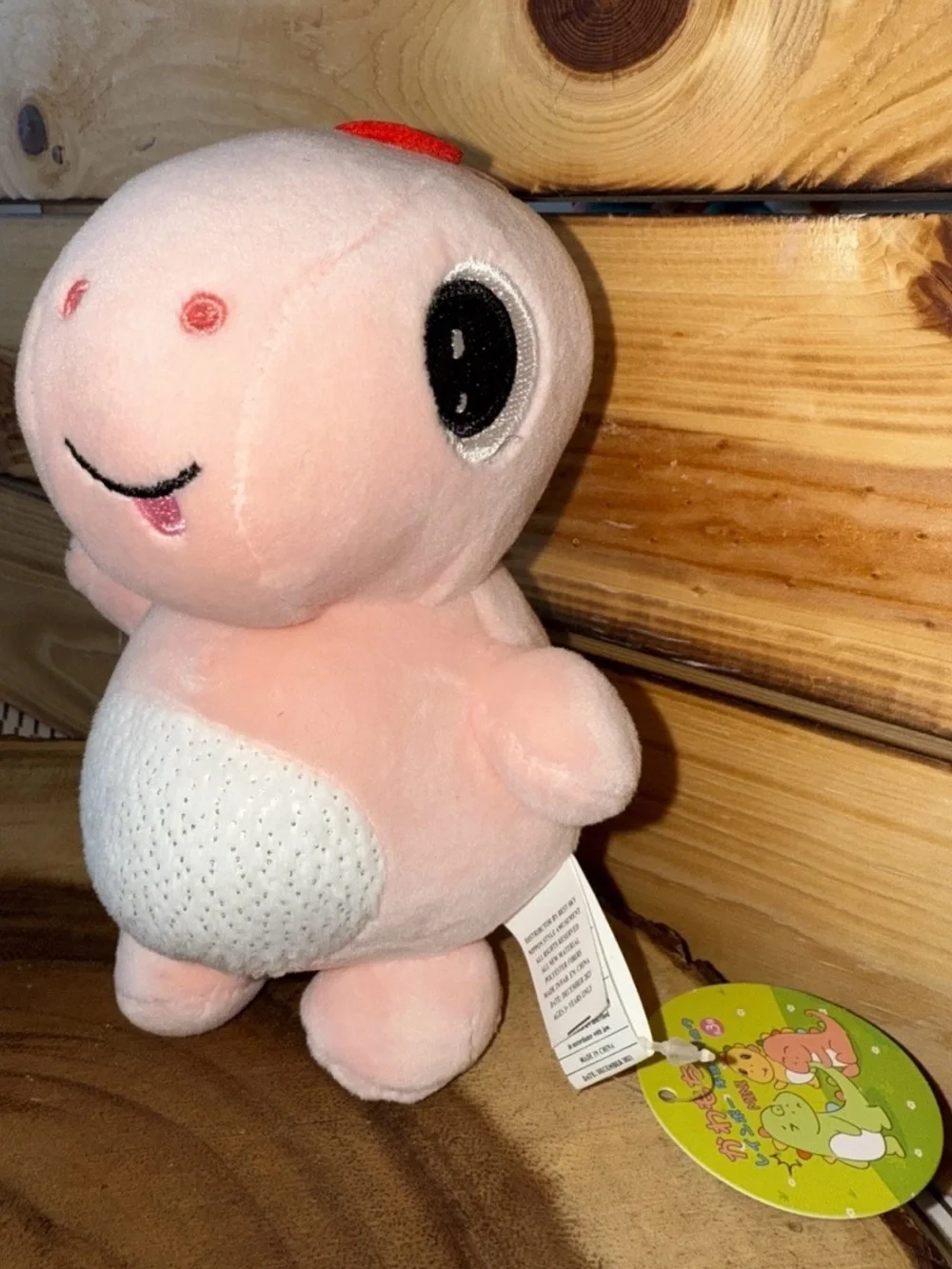 Pink DINOSAUR 6” UNIQUE PLUSH SOFT TOY BEST SKY NIPPON Style Amusement 2021